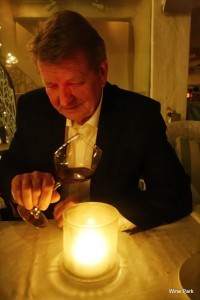 John Taylor of Tapestry wines at the dinner