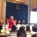 Debra Meiburg MW, conducts the Riesling tasting at Vinexpo Asia 2014