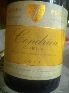 Andre Perret Chéry Viognier 2011 from Condrieu