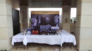 The Sula Wines stall