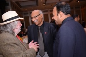 Jim Murray with Chairman Neelkanta Jagdale and Ashok Chokalingam